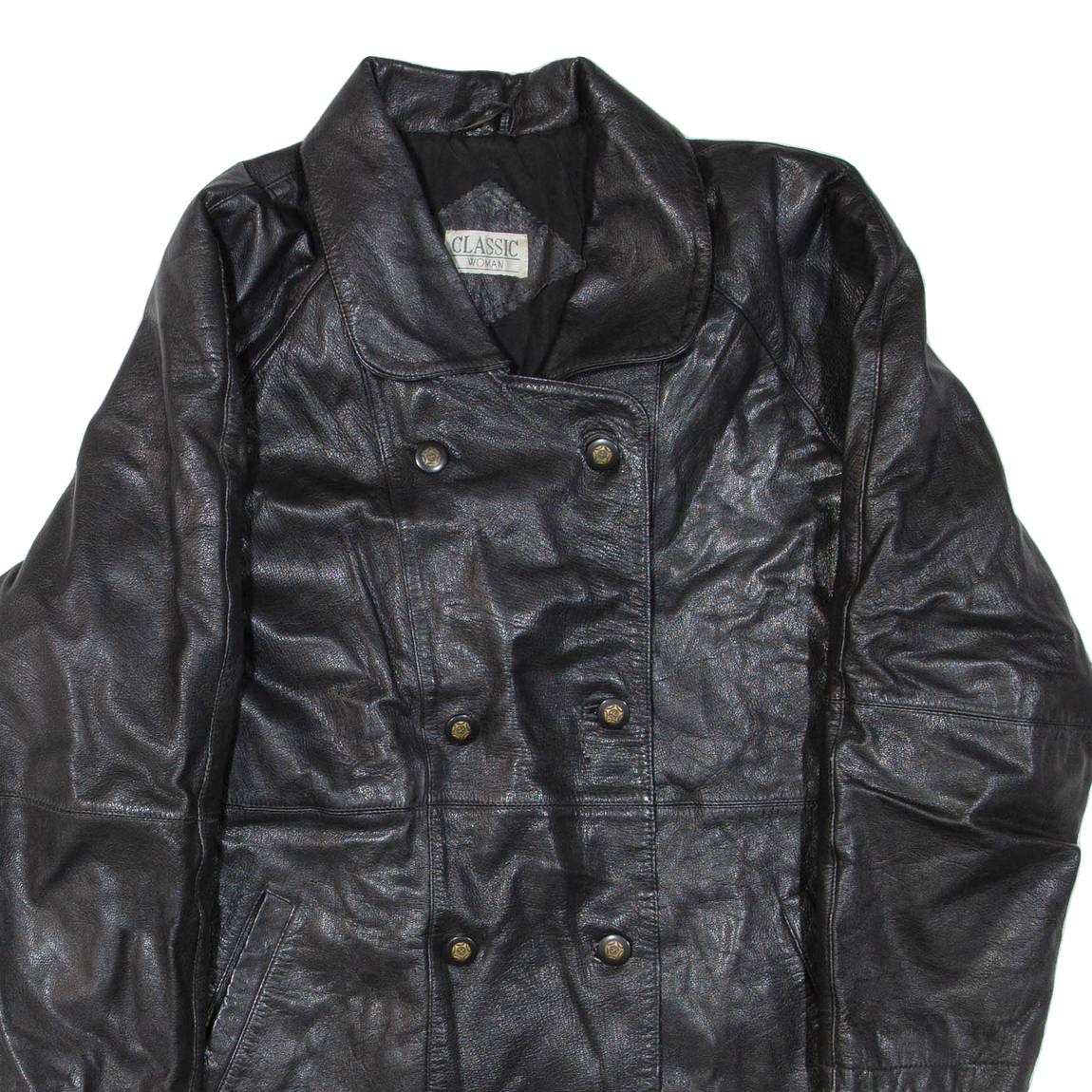 CLASSIC WOMEN Womens Jacket Black Leather L