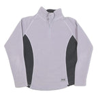 HELLY HANSEN Womens Grey & Black Patterned Pullover Plain Crew Neck Basic Knit M