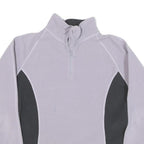 HELLY HANSEN Womens Grey & Black Patterned Pullover Plain Crew Neck Basic Knit M