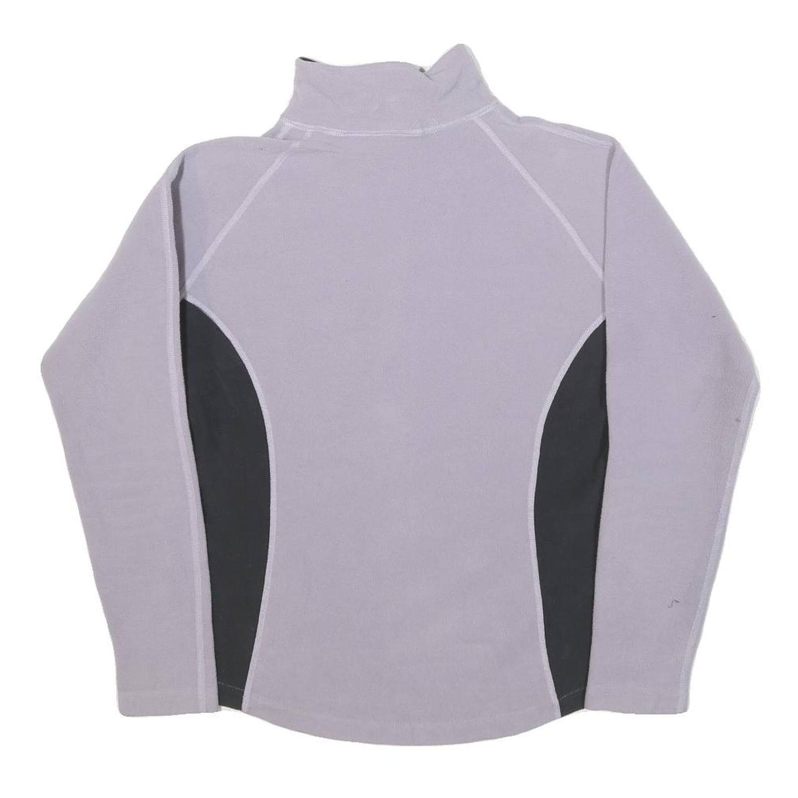 HELLY HANSEN Womens Grey & Black Patterned Pullover Plain Crew Neck Basic Knit M