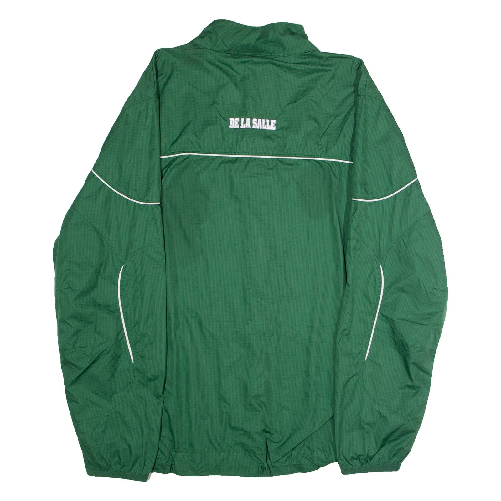 NIKE Michigan State Spartans Mens Windbreaker Jacket Green USA XL