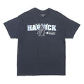 STEWART HAAS Mens Black Kevin Harvick 4 Racing Graphic T-Shirt L Crew Neck Short