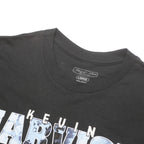 STEWART HAAS Mens Black Kevin Harvick 4 Racing Graphic T-Shirt L Crew Neck Short