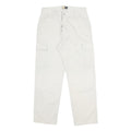 BIG STAR Mens Cotton Blend Beige Relaxed Straight Trousers W34 L30 Cargo Pockets
