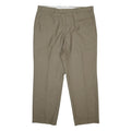 BALMAIN Mens Woven Beige Relaxed Tapered Trousers W38 L29 Classic Style