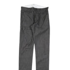 DAWN Womens Jeans Black Slim Skinny Denim W30 L37 Button Closure