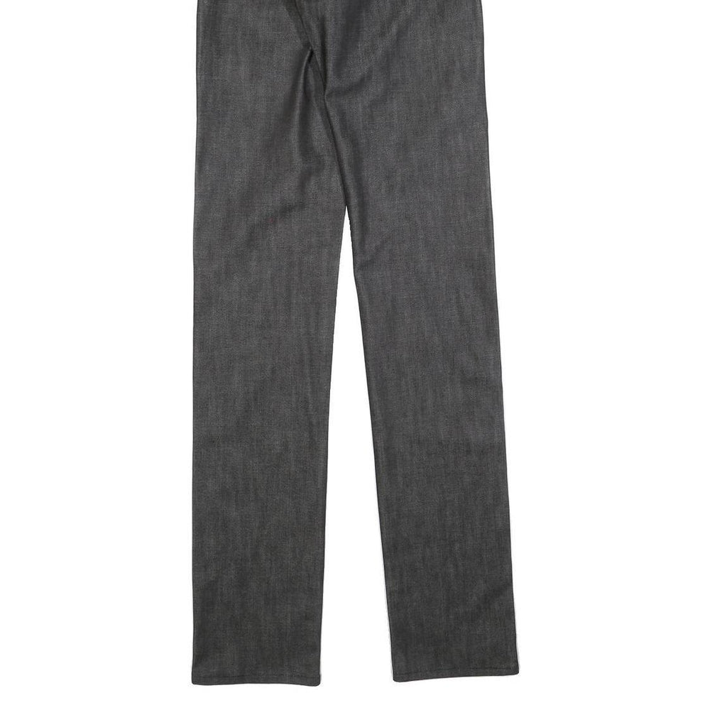 DAWN Womens Jeans Black Slim Skinny Denim W30 L37 Button Closure