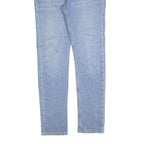 LEVI'S 519 Mens Slim Light Blue Denim Jeans W34 L32 Classic Cotton Blend Zip