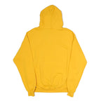 CHAMPION Mens Yellow People’s Free Food Program Pullover Hoodie M Graphic Print