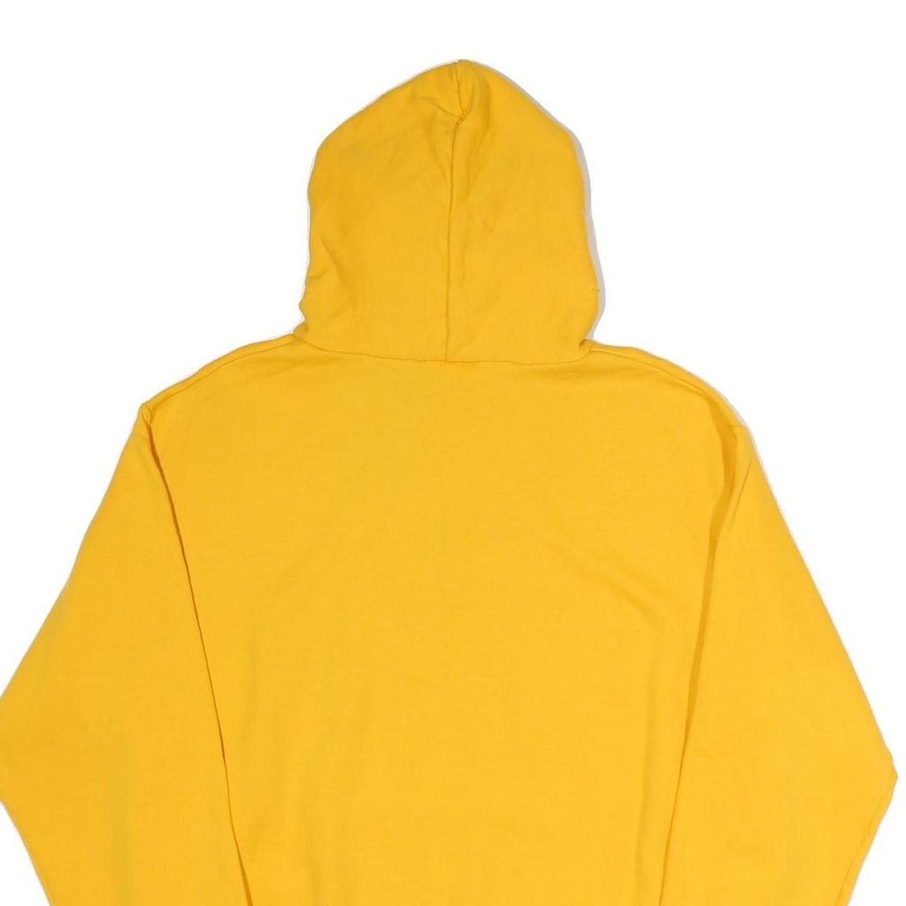 CHAMPION Mens Yellow People’s Free Food Program Pullover Hoodie M Graphic Print