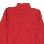 NHL Mens Red Montreal Canadiens Zip Polyester Blend Jacket S Fleece