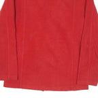 NHL Mens Red Montreal Canadiens Zip Polyester Blend Jacket S Fleece