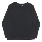 PUMA Mens Black Long Sleeve T-Shirt XL Crew Neck Cotton Sportswear Casual