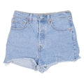 LEVI'S Ribcage BIG E Womens Denim Shorts Blue S W27