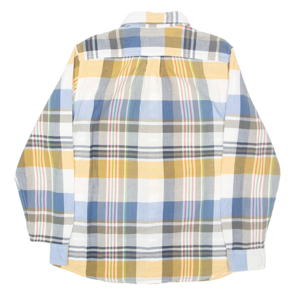WOOLRICH Mens Shirt Blue Check L