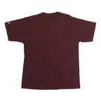 CHAMPION Mens Maroon Centenary College Graphic T-Shirt XL Short Sleeve Crew Neck