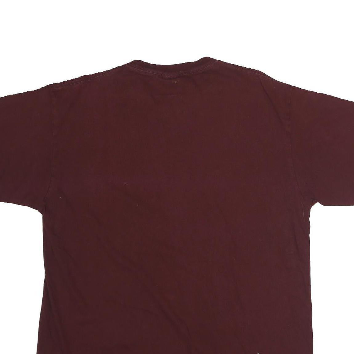 CHAMPION Mens Maroon Centenary College Graphic T-Shirt XL Short Sleeve Crew Neck