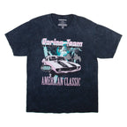CHEMISTRY Racing Mens T-Shirt Blue USA L