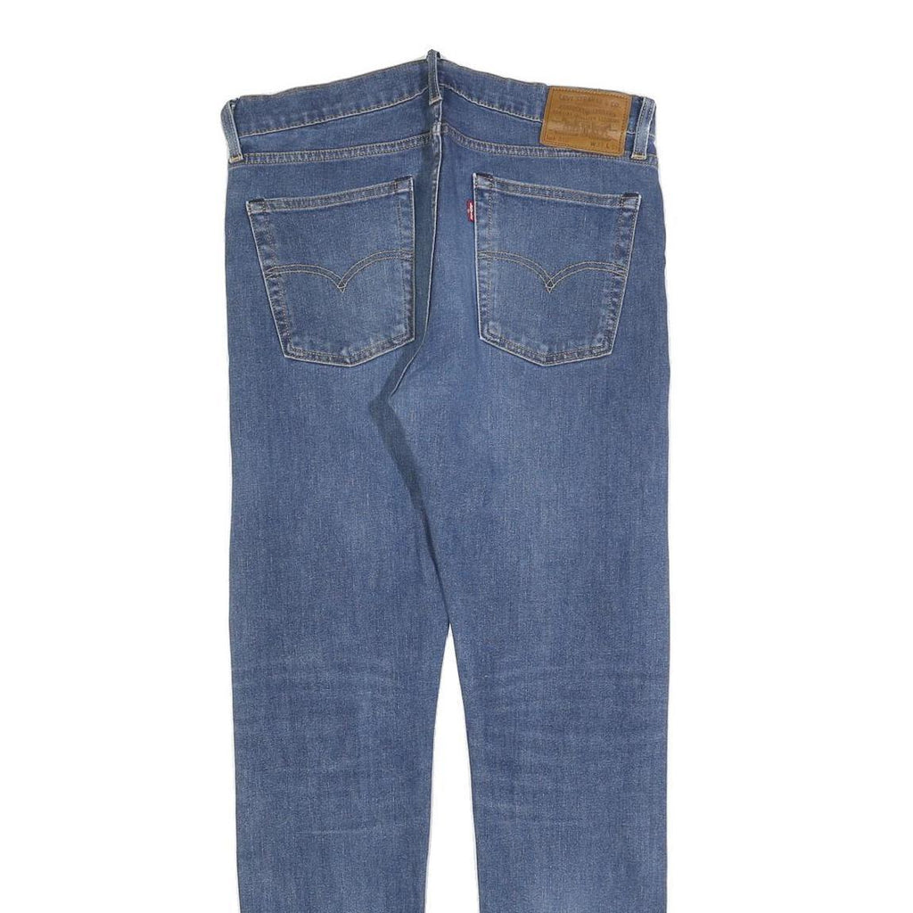 LEVI'S 510 BIG E Mens Jeans Blue Slim Skinny Denim Medium W31 L34 Classic Zip