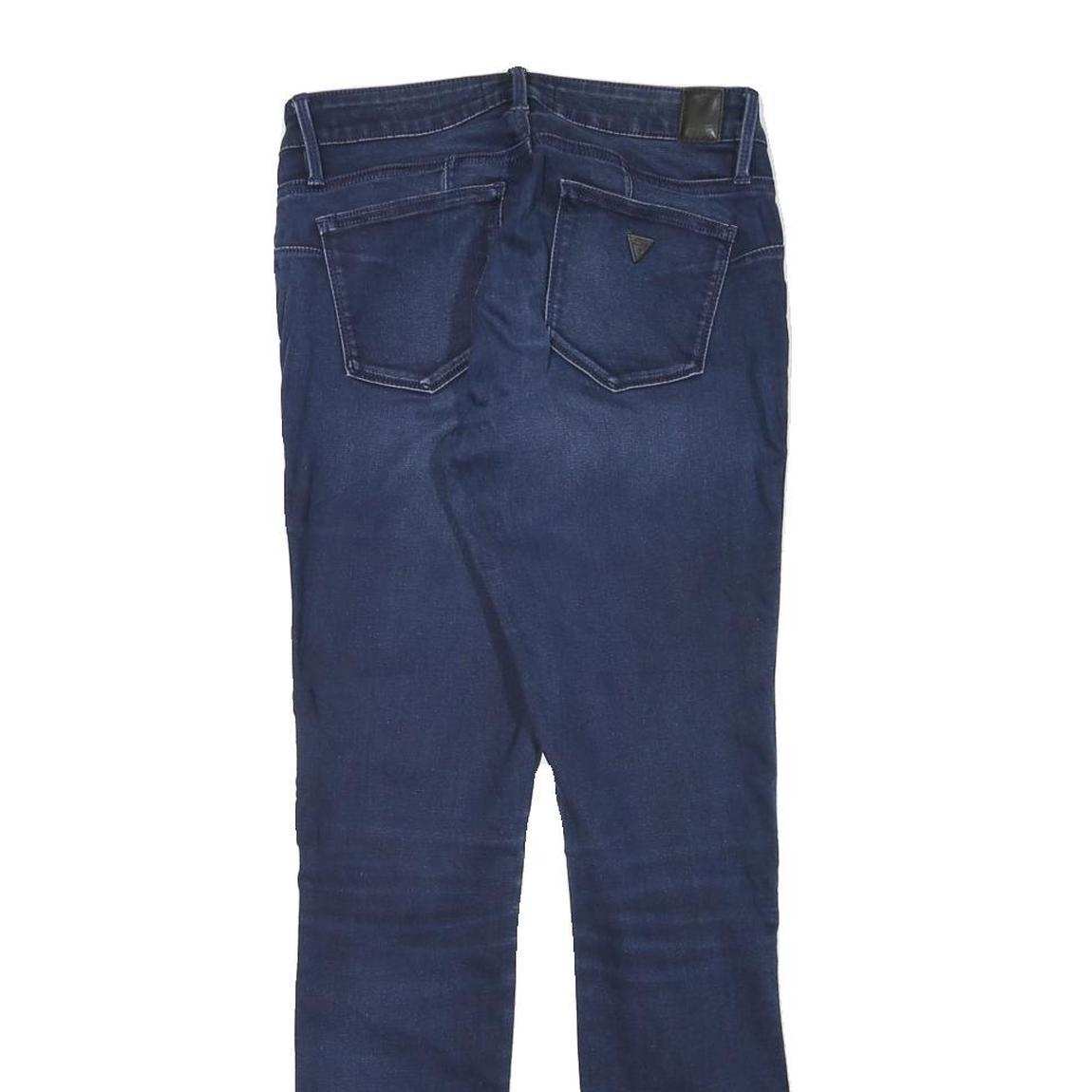 GUESS Womens Jeans Blue Slim Skinny Denim Medium W26 L29 Stretch Detailed