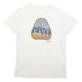 TIMBERLAND Mens White North East Graphic T-Shirt M Short Sleeve Crew Neck Casual