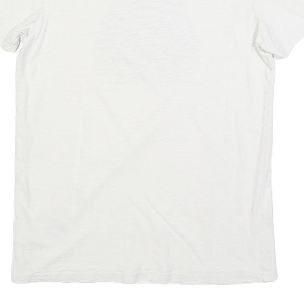 TIMBERLAND Mens White North East Graphic T-Shirt M Short Sleeve Crew Neck Casual