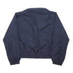 RALPH LAUREN SPORT Womens Navy Blue Jacket M Polyester Blend Zip Plain