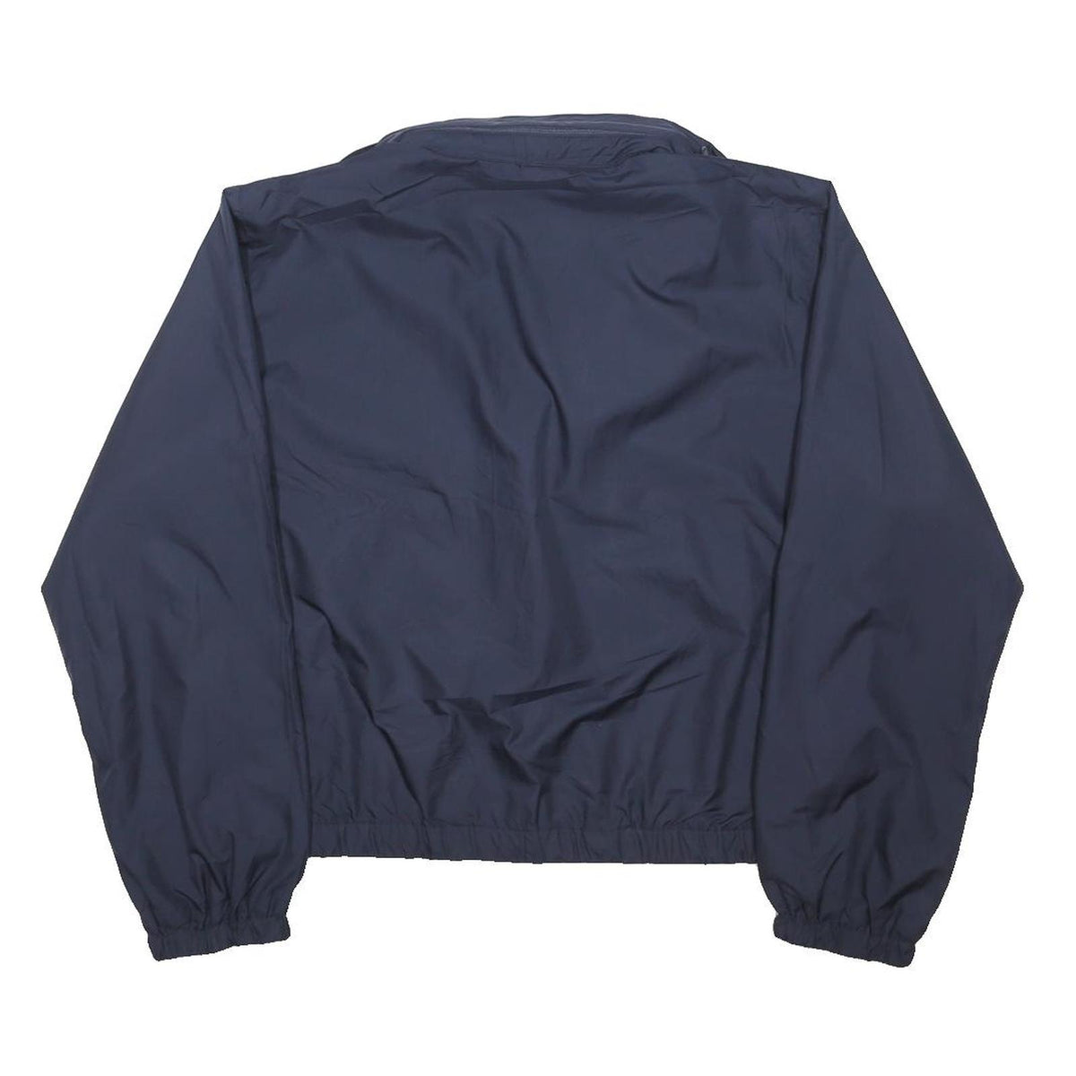 RALPH LAUREN SPORT Womens Navy Blue Jacket M Polyester Blend Zip Plain