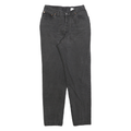 LEVI'S Womens Slim Black Denim Slim Jeans Button W28 L30 Classic Fit