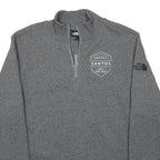 THE NORTH FACE Mens Grey Patterned Sweatshirt Pullover Crew Neck Basic Knit L