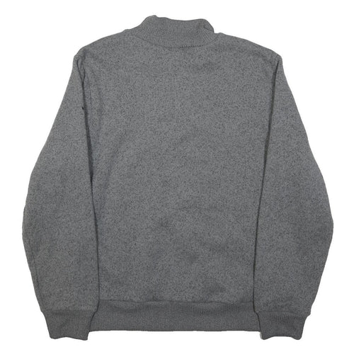 THE NORTH FACE Mens Grey Patterned Sweatshirt Pullover Crew Neck Basic Knit L