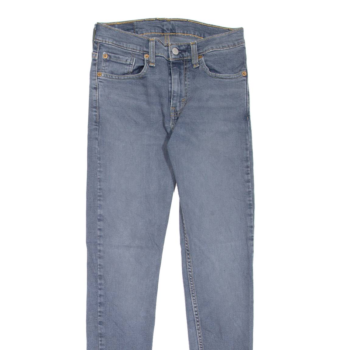 LEVI'S Taper Womens Jeans Blue Slim Skinny Stone Wash W26 L30