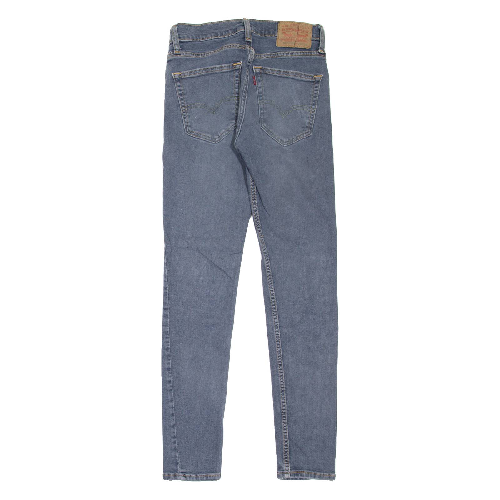 LEVI'S Taper Womens Jeans Blue Slim Skinny Stone Wash W26 L30