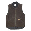 CARHARTT Mens Brown Carton Tex M Cotton Blend Quilted Workwear Jacket M