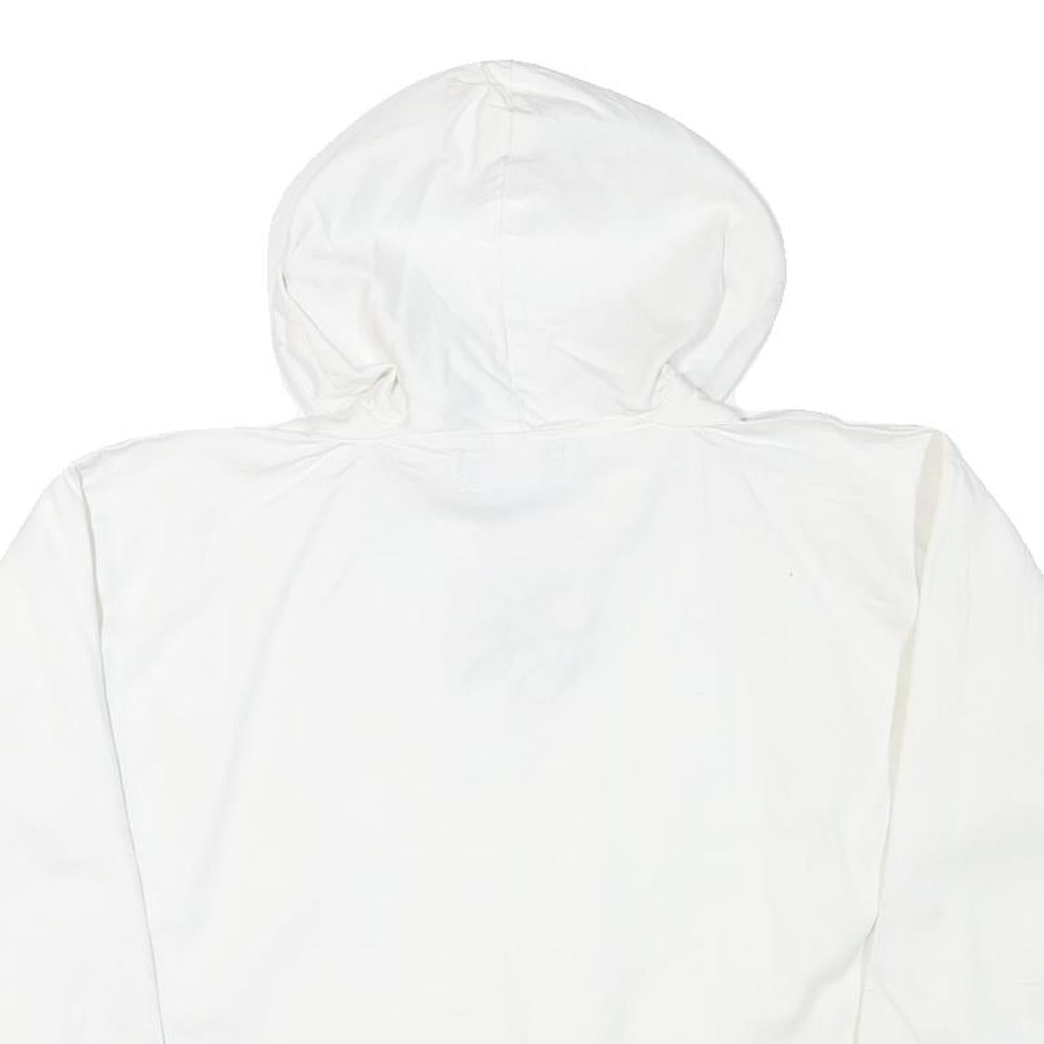 MACY'S MENS STORE Mens White Hooded Pullover XS Lace-Up Detail