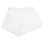 NIKE Womens White Casual Shorts S W28 Lightweight Polyester Drawstring