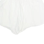 NIKE Womens White Casual Shorts S W28 Lightweight Polyester Drawstring