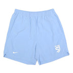 NIKE Mens Shorts Blue XL W32 Sports Casual Lightweight Polyester Blend