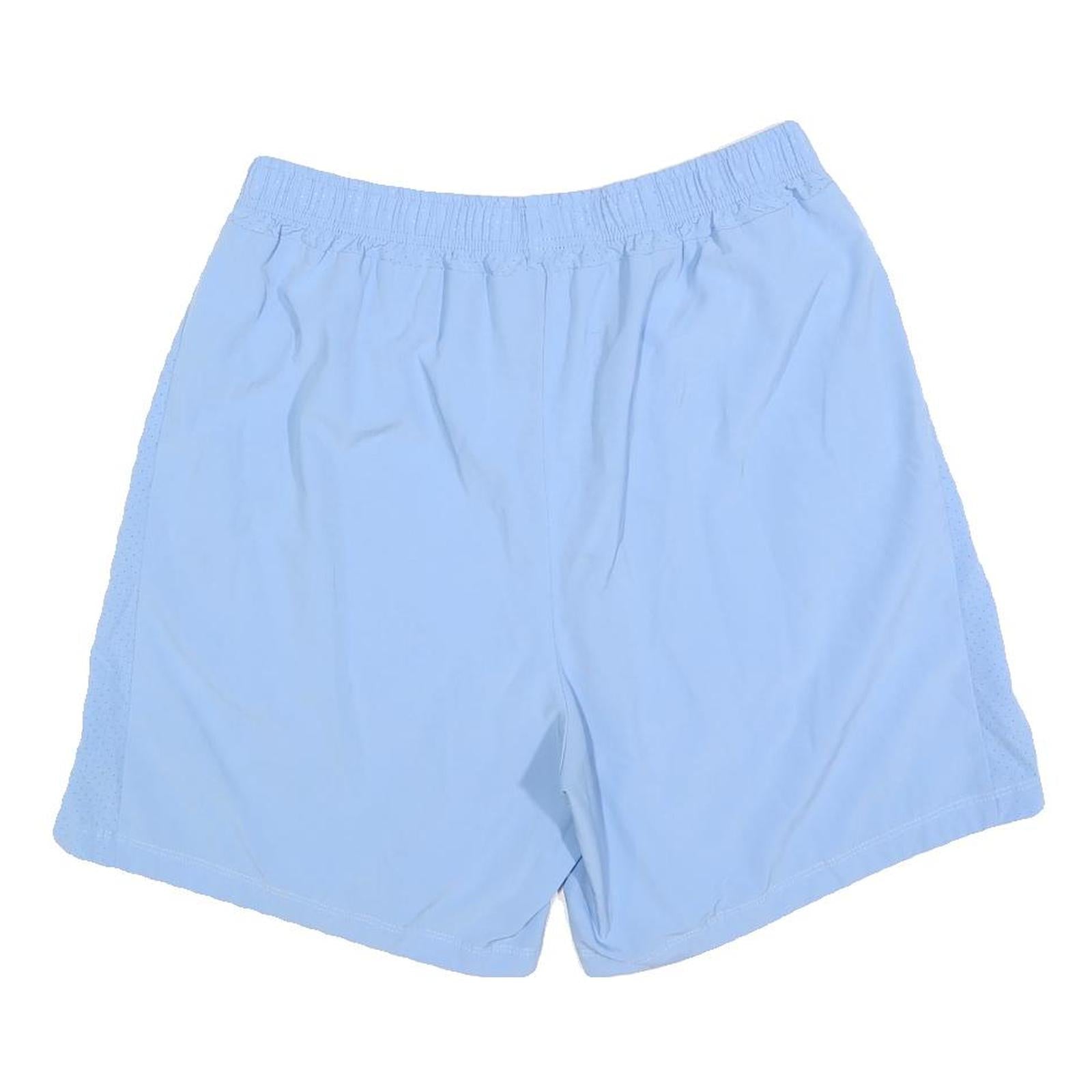 NIKE Mens Shorts Blue XL W32 Sports Casual Lightweight Polyester Blend