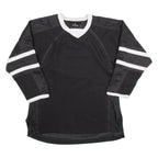 Mens Jersey Black Long Sleeve V-Neck M
