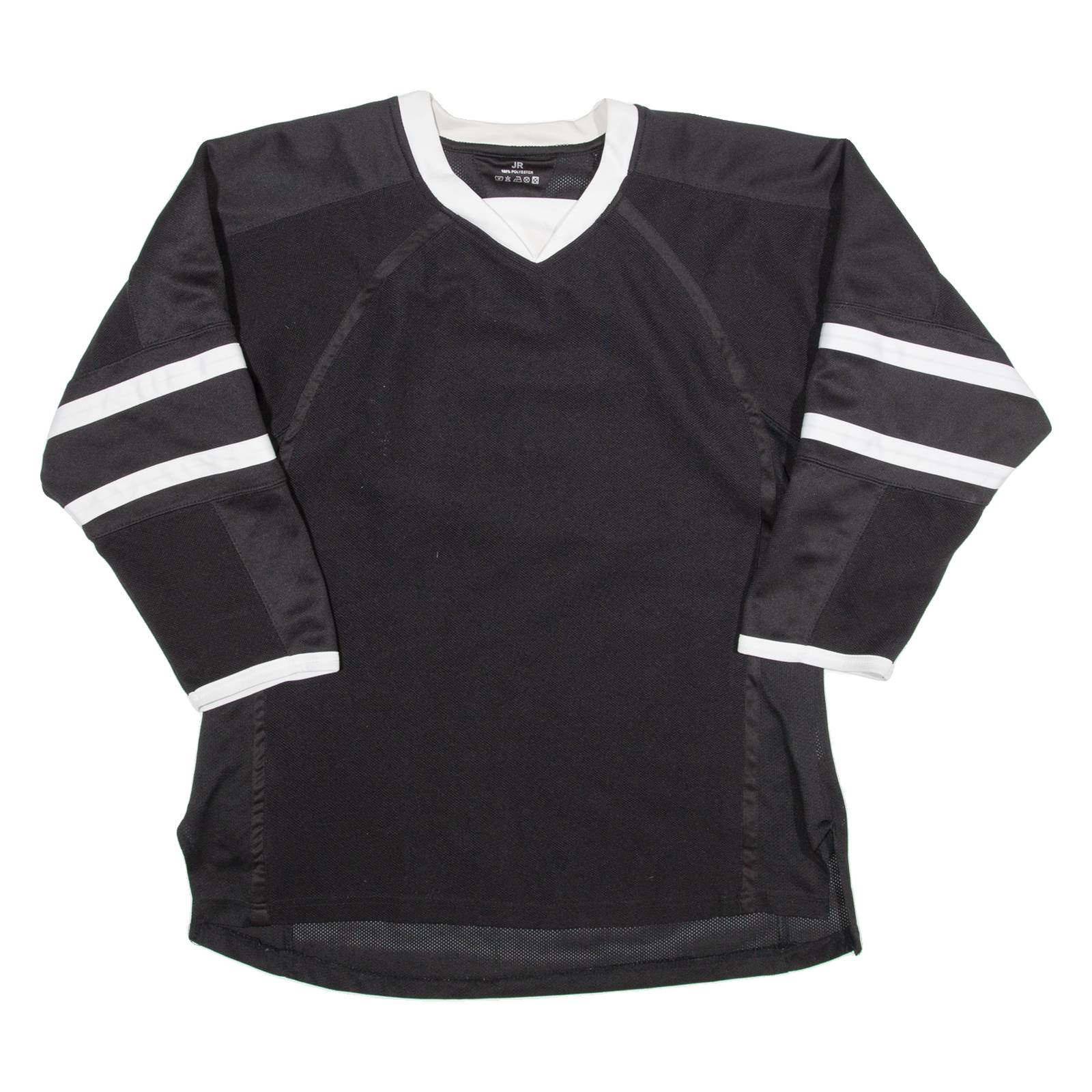 Mens Jersey Black Long Sleeve V-Neck M