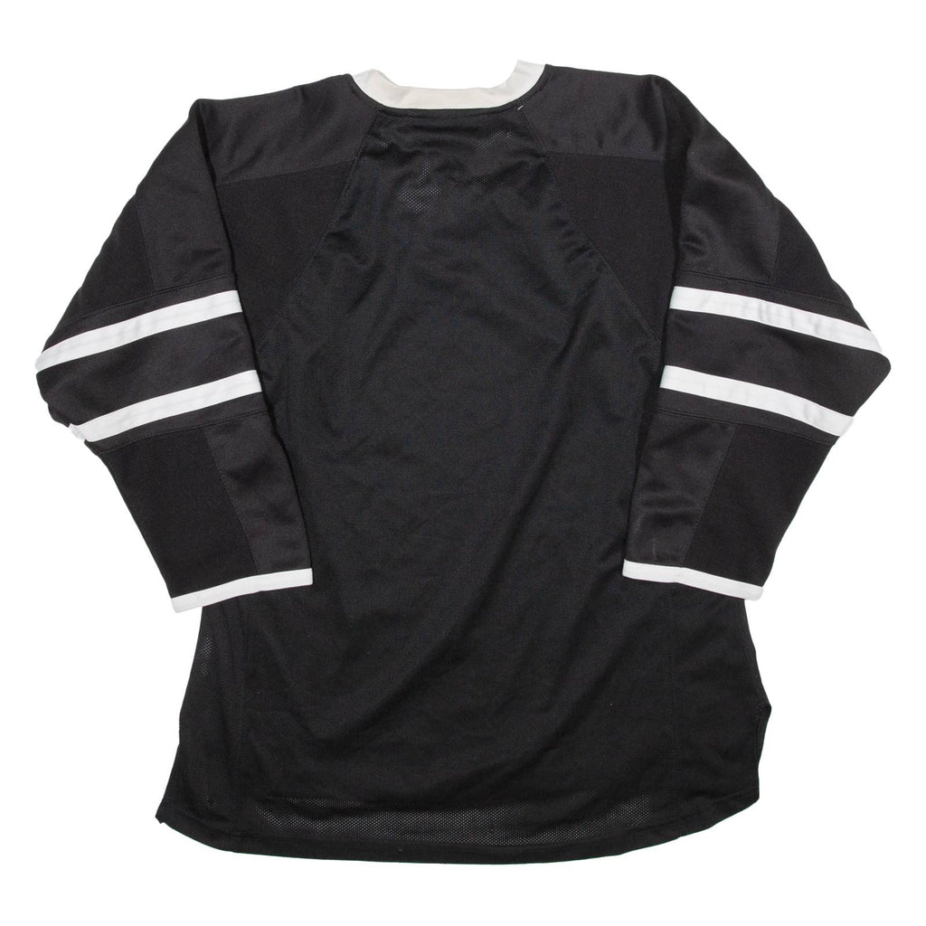 Mens Jersey Black Long Sleeve V-Neck M