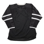 Mens Jersey Black Long Sleeve V-Neck M