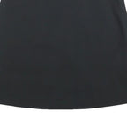 NIKE Womens Black Skort Knee Length Polyester Blend Plain UK 6 Elegant Casual