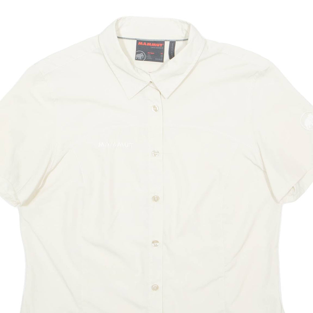 MAMMUT Womens Plain Shirt Beige M