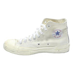 CONVERSE Chuck 70 Womens High Top Trainers White Red Canvas UK 7 Classic
