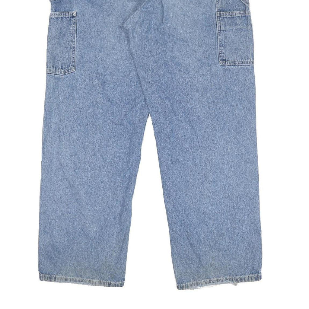 CARHARTT Mens Jeans Blue Regular Straight Denim Medium W36 L30 Workwear