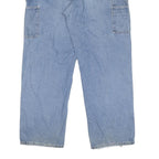 CARHARTT Mens Jeans Blue Regular Straight Denim Medium W36 L30 Workwear
