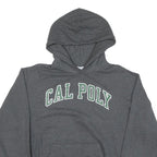 CHAMPION Mens Grey Cal Poly Pullover Hoodie M Cotton Blend Comfortable Casual