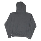 CHAMPION Mens Grey Cal Poly Pullover Hoodie M Cotton Blend Comfortable Casual